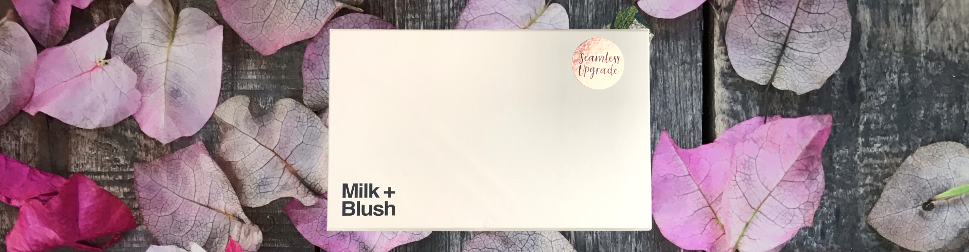 Milk & Blush hair extensions review website banner
